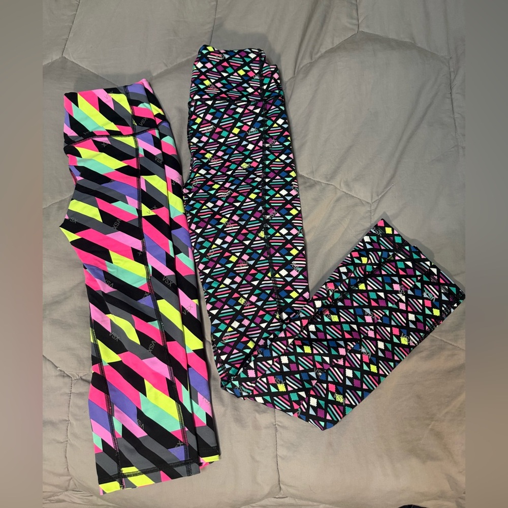 Set of Two VSX Victoria’s Secret Workout Leggings - One Capri, One Full Length